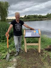 New River Information Board